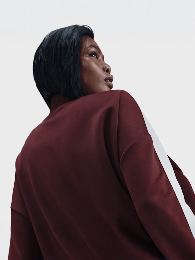 Nike, Sportswear Track Jacket, red, Image 4 of 5