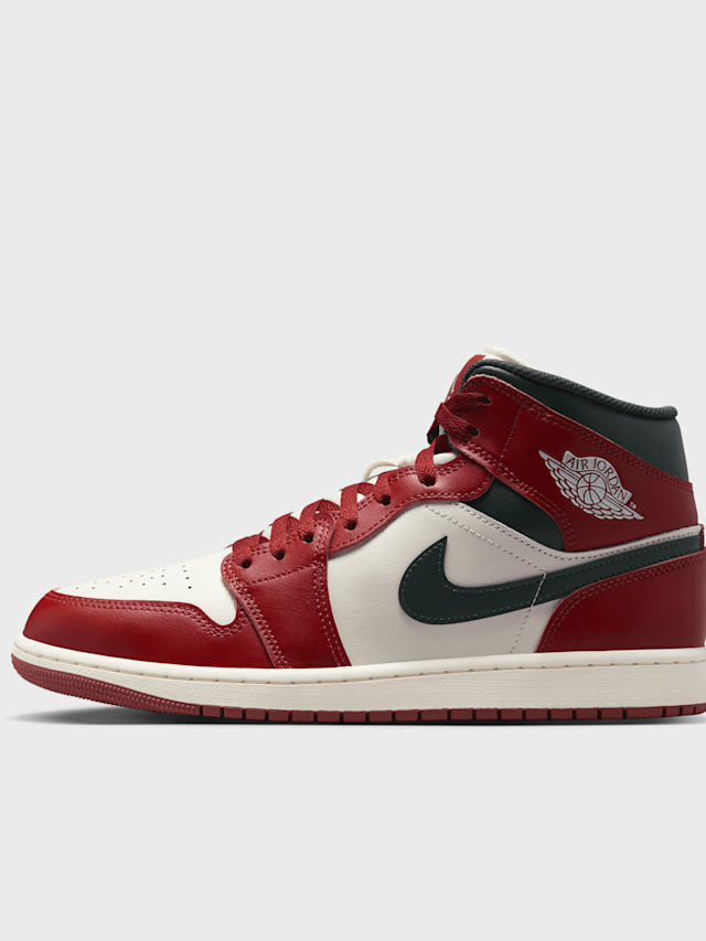 Jordan, Air Jordan 1 Mid, wit, Afbeelding 1 van 8