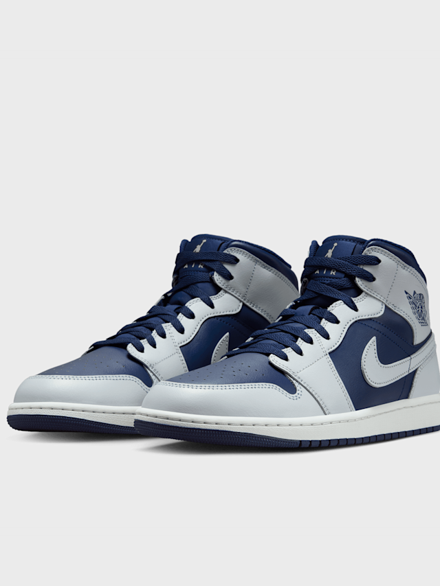 Jordan, Air Jordan 1 Mid, blue, Image 3 of 8