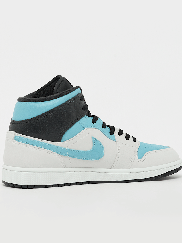 Jordan, Air Jordan 1 Mid SE summit white/blue chill-black, white, Image 3 of 7