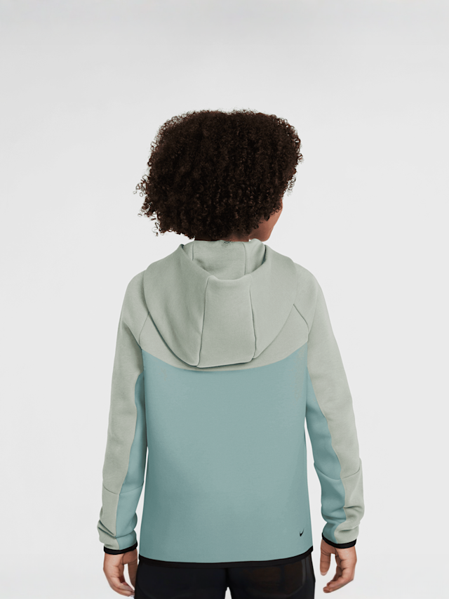 Nike, Sportswear Tech Fleece Full-Zip Hoodie, blue, Image 2 of 3