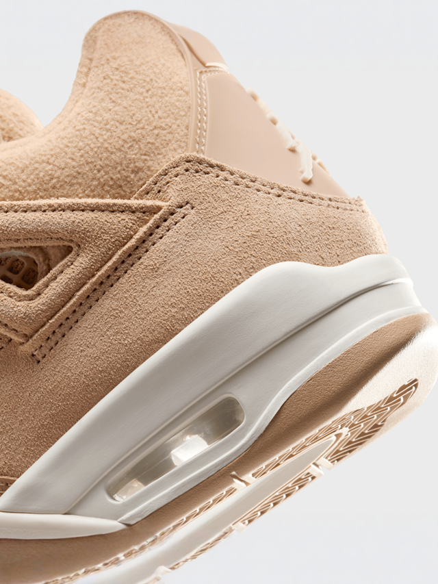 Jordan, Air Jordan 4 Retro "Cozy Girl", beige, Image 8 of 9
