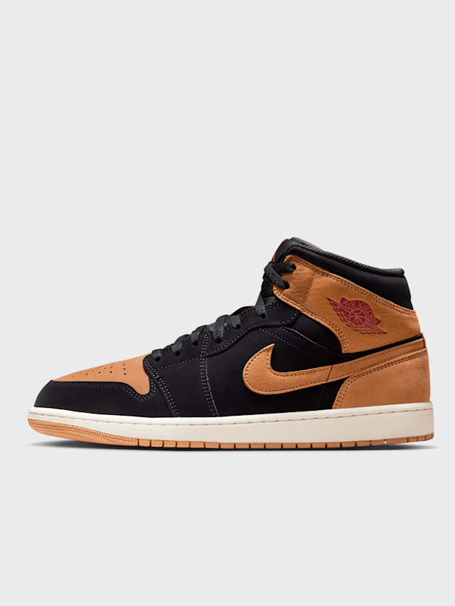 Jordan, Air Jordan 1 Mid SE summit white/blue chill-black, black, Image 1 of 8