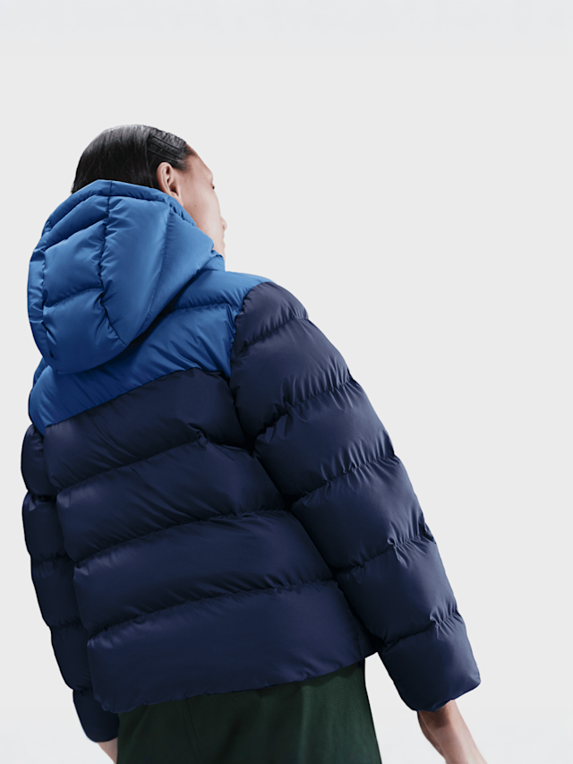 Nike, Sportswear All Day Therma-FIT Loose-Fit Puffer Jacket, blue, Image 2 of 4
