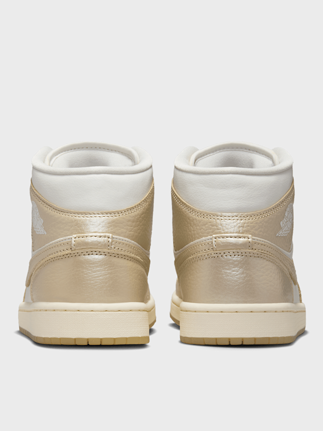 Jordan, Air Jordan 1 Mid Se V2 sail/team gold pale ivory, white, Image 4 of 8