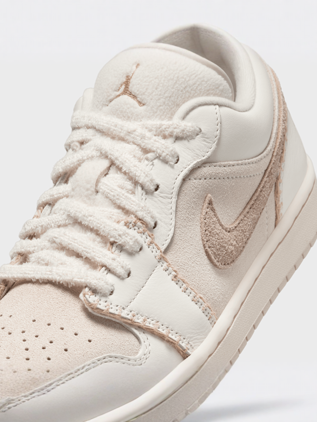 Jordan, Air Jordan 1 Low Se lt orewood brn/sail hemp, wit, Afbeelding 7 van 8