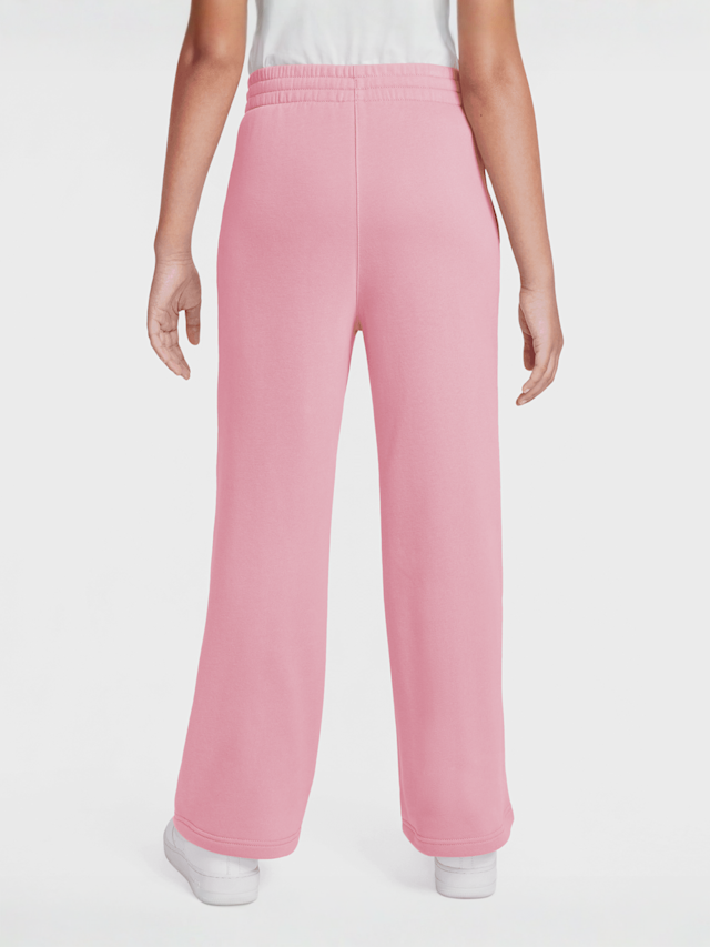 Nike, Sportswear Club Fleece Wide-Leg Pants, lichtroze, Afbeelding 2 van 3