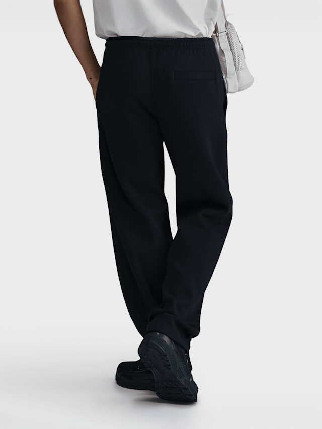 Nike, Club Open-Hem Fleece Pants, black, Image 2 of 4