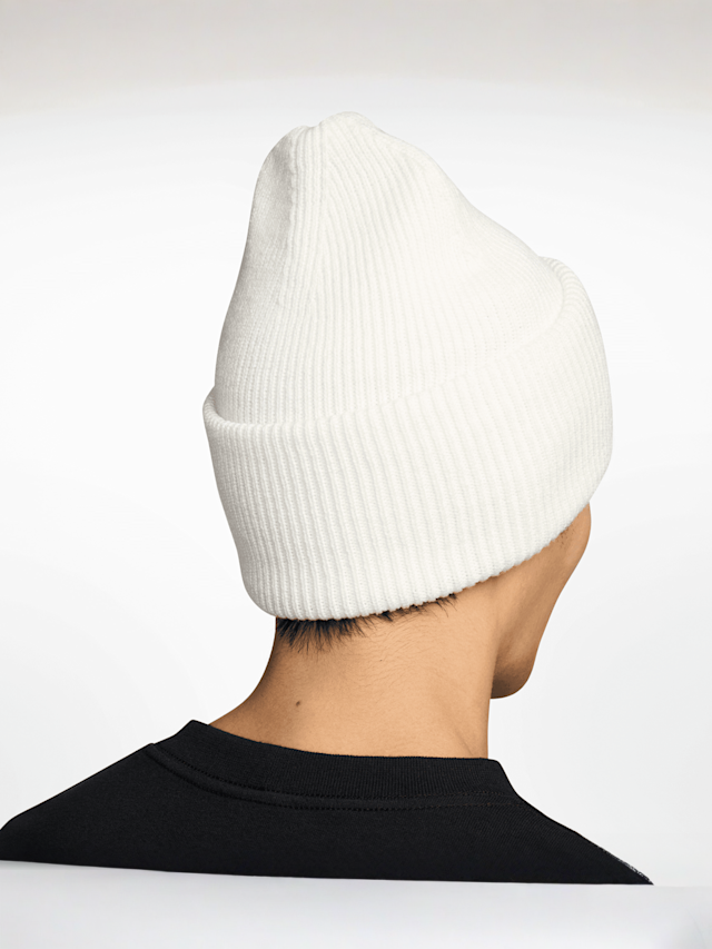 Nike, Peak Beanie, wit, Afbeelding 3 van 4