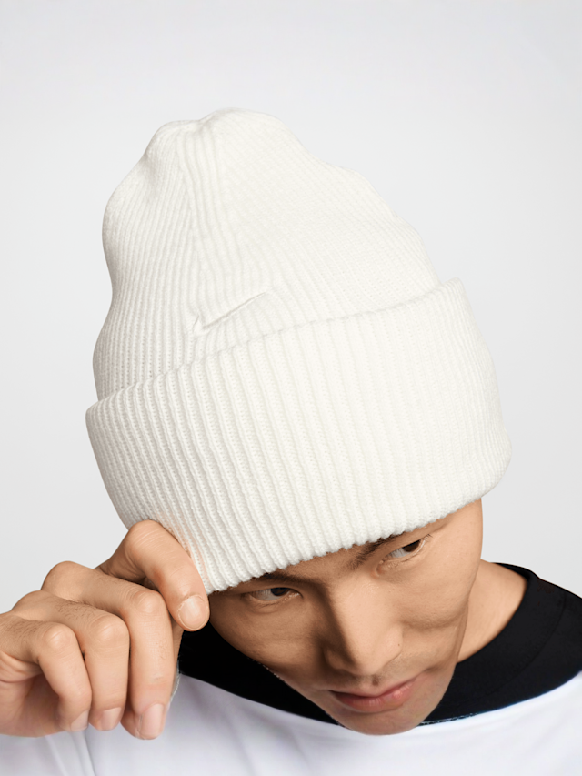 Nike, Peak Beanie, wit, Afbeelding 4 van 4