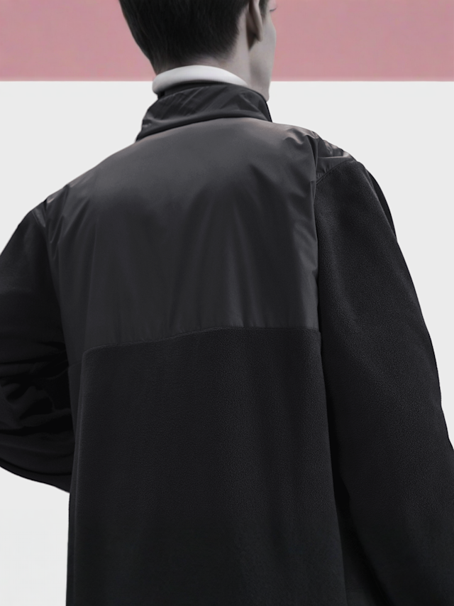 Nike, Sportswear Club Winterized Full-Zip Jacket, black, Image 4 of 5