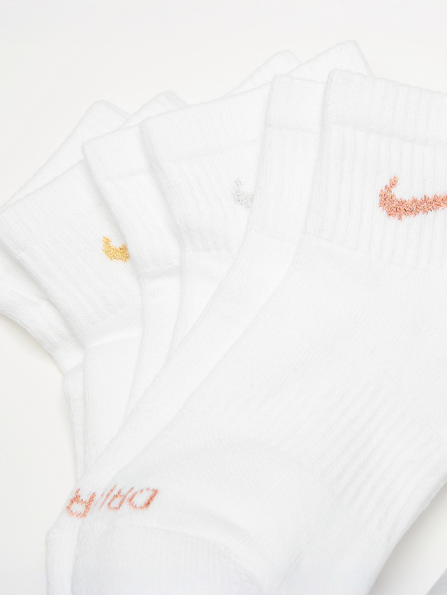 Nike, Nike Everyday Plus 3Pack white/gold, white, Image 2 of 2