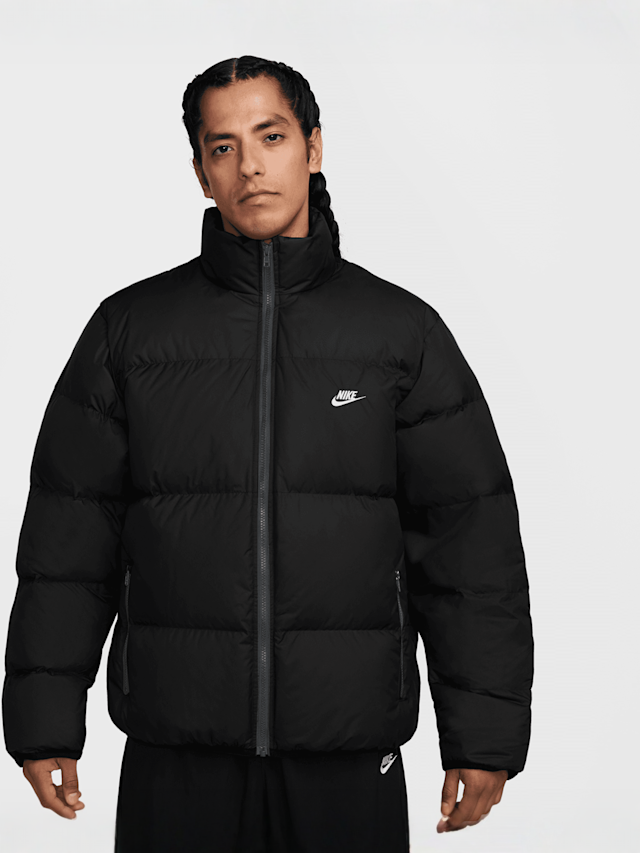 Nike, M SF CLUB PUFFER JACKET 650 black/white, black, Image 1 of 5
