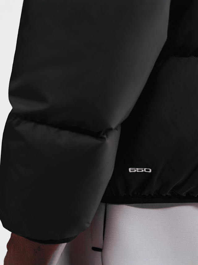 Nike, M SF CLUB PUFFER JACKET 650 black/white, black, Image 5 of 5