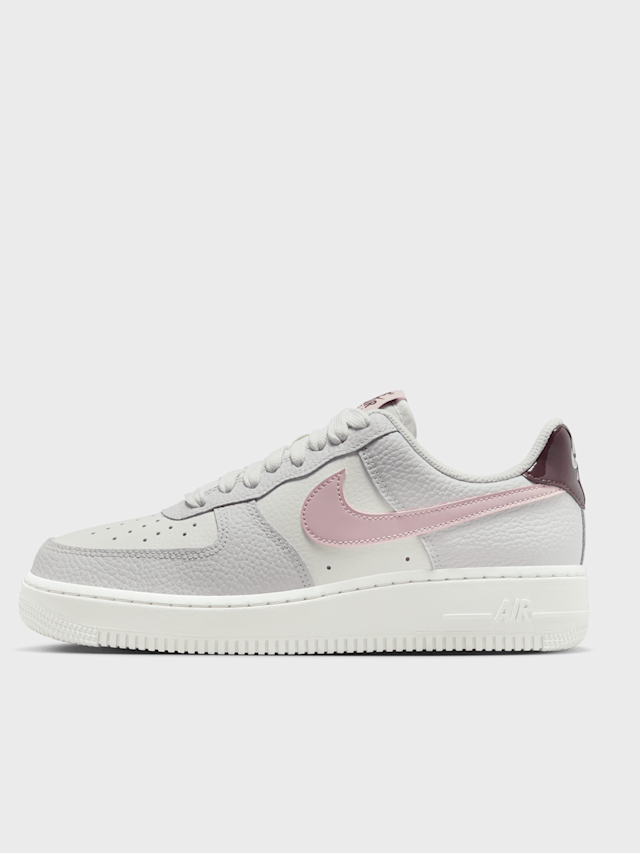 Nike, Air Force 1 '07 summit white/plum chalk vast grey, brown, Image 1 of 8