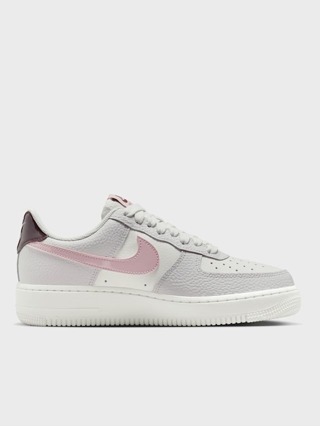 Nike, Air Force 1 '07 summit white/plum chalk vast grey, brown, Image 2 of 8