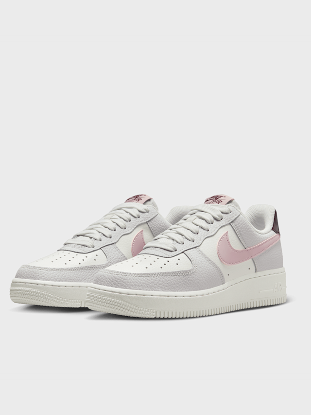 Nike, Air Force 1 '07 summit white/plum chalk vast grey, brown, Image 3 of 8