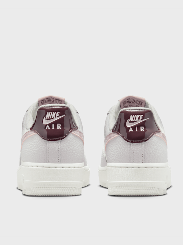 Nike, Air Force 1 '07 summit white/plum chalk vast grey, brown, Image 4 of 8