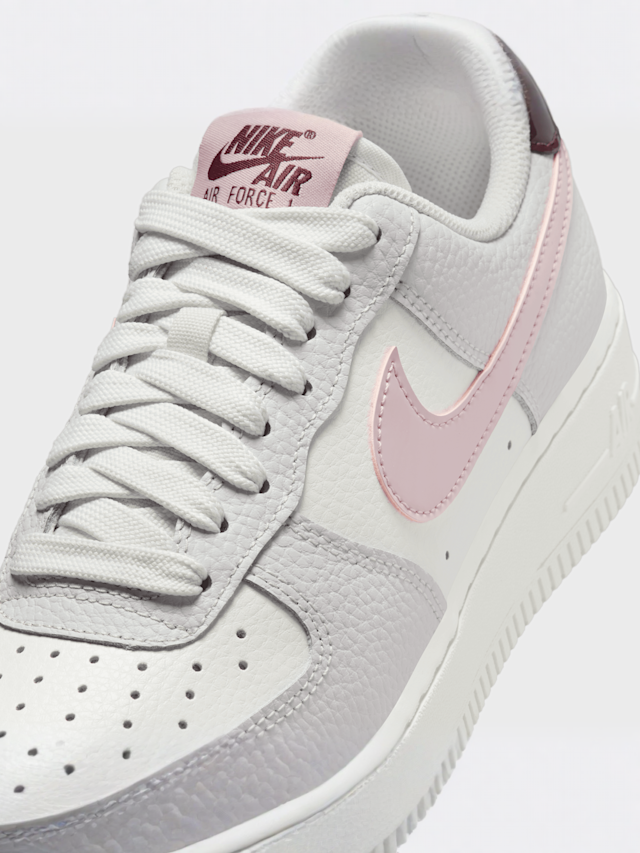Nike, Air Force 1 '07 summit white/plum chalk vast grey, brown, Image 8 of 8