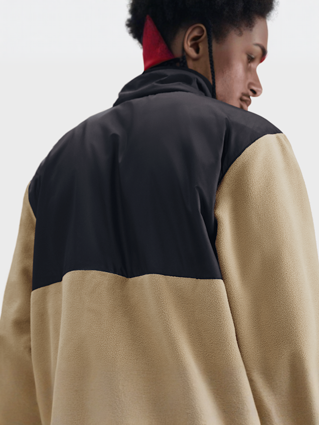Nike, Sportswear Club Winterized Full-Zip Jacket, beige, Image 4 of 5