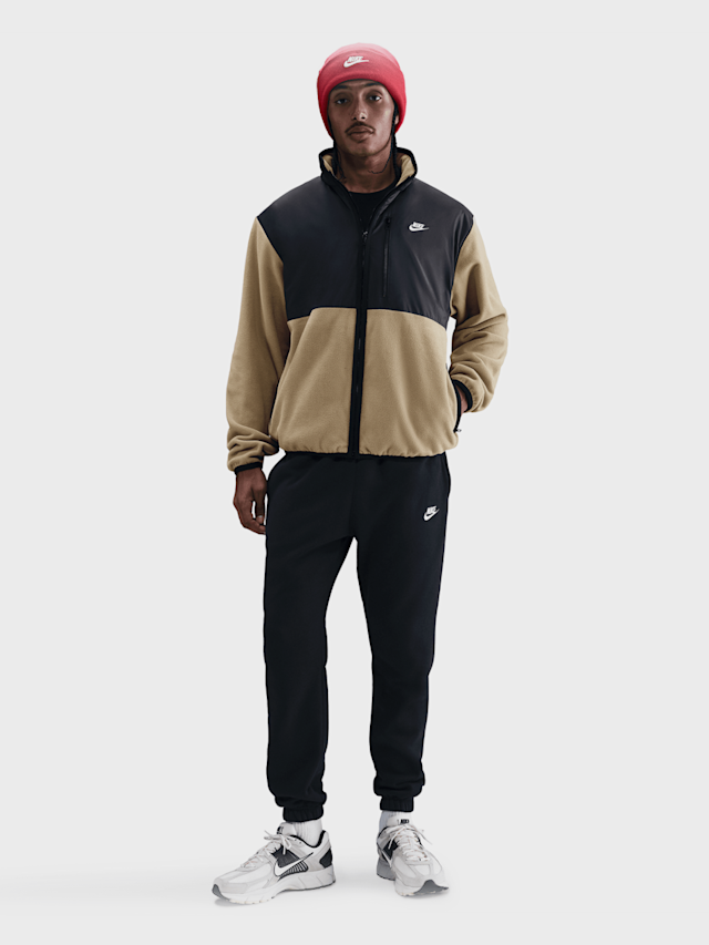 Nike, Sportswear Club Winterized Full-Zip Jacket, beige, Image 5 of 5