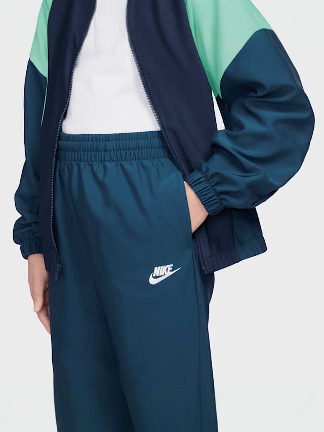 Nike, Sportswear Woven Tracksuit, blue, Image 4 of 4