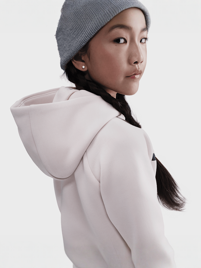 Nike, Sportswear Tech Fleece Full-Zip Hoodie, beige, Image 5 of 6