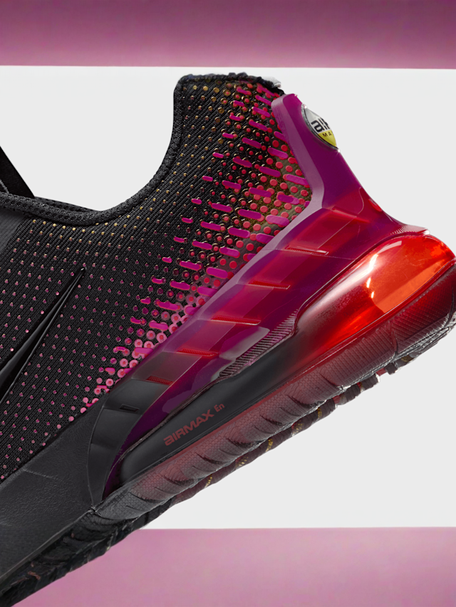 Nike, Air Max Phoenix (GS) black/vivid purple/challenge red, black, Image 8 of 8