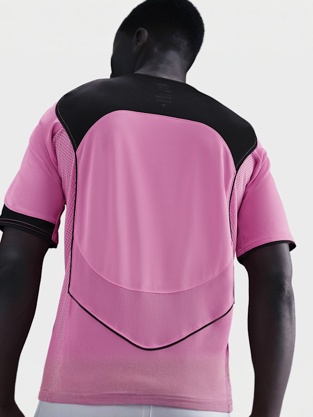 Nike, Total 90 Dri-FIT Short-Sleeve Soccer Top, różowy, Obraz 4 z 5