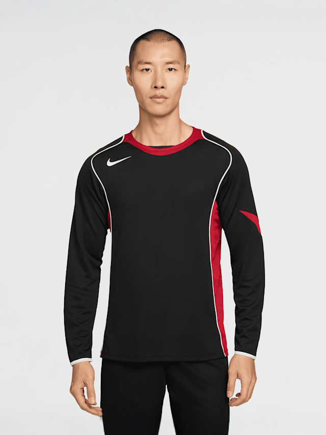 Nike, Total 90 Dri-FIT Long-Sleeve Soccer Top, zwart, Afbeelding 1 van 3