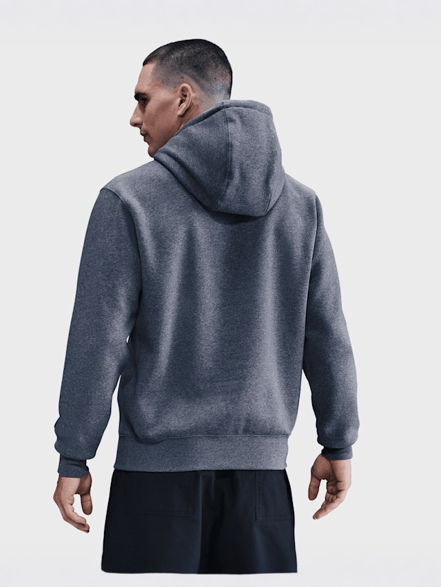 Nike, Club Fleece Hoodie, szary, Obraz 2 z 4