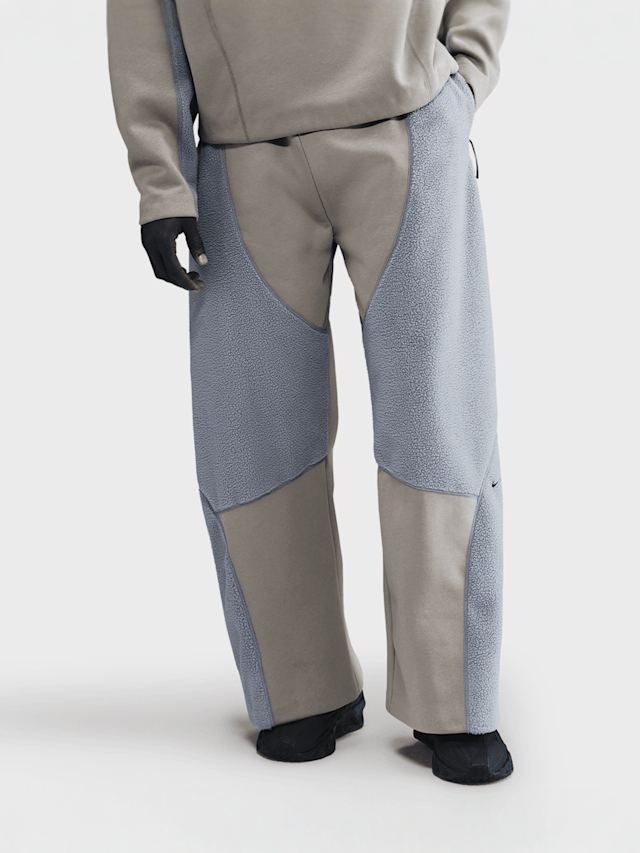 Nike, Tech Boreas Knit Open-Hem Pants, blauw, Afbeelding 1 van 5