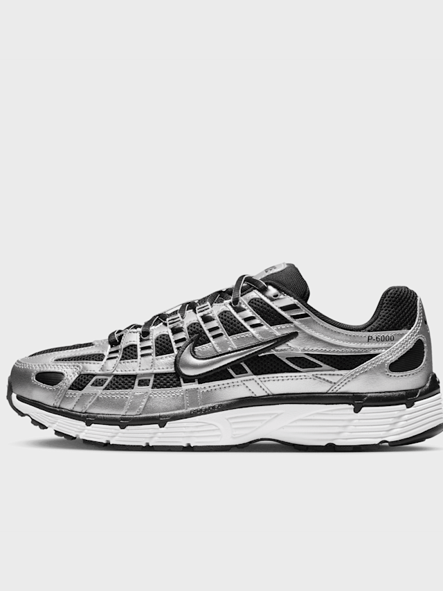 Nike, P-6000 metallic silver/metallic silver/black, silver, Image 1 of 7