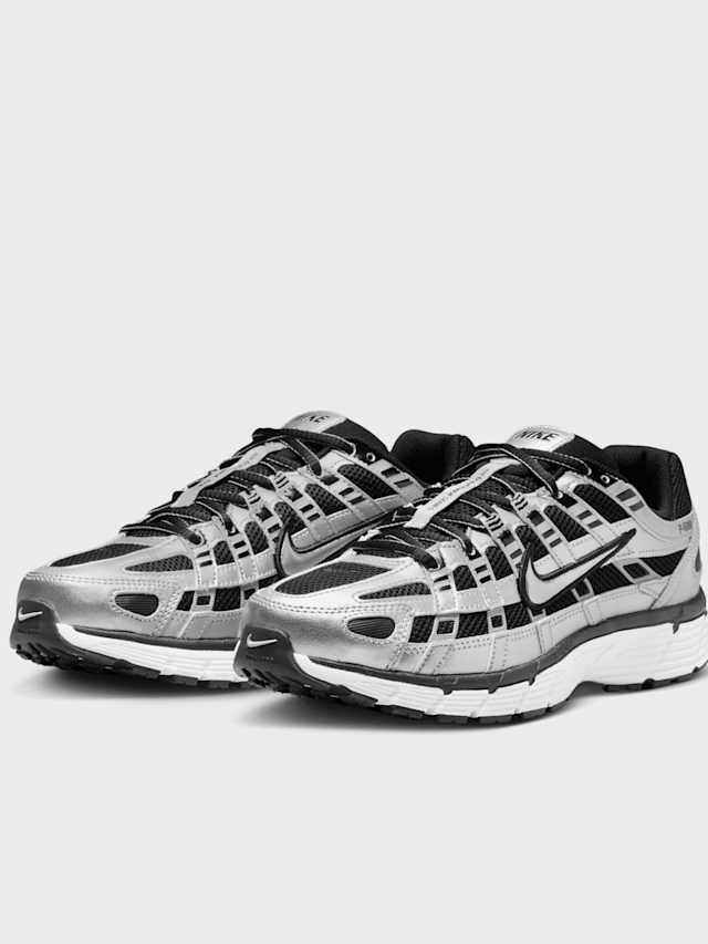 Nike, P-6000 metallic silver/metallic silver/black, silver, Image 3 of 7