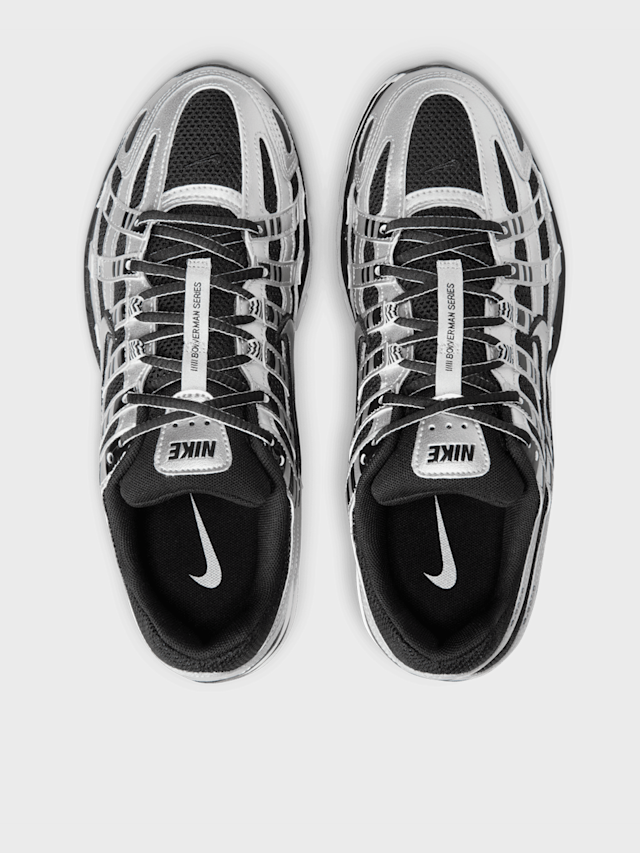Nike, P-6000 metallic silver/metallic silver/black, silver, Image 5 of 7