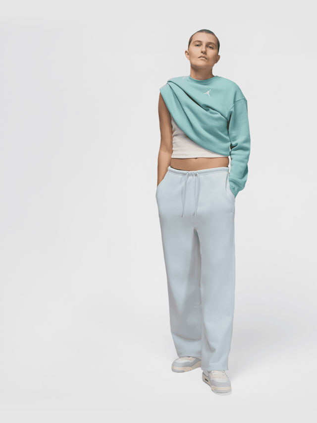 Jordan, Brooklyn Fleece Open-Hem Pants, blue, Image 4 of 4