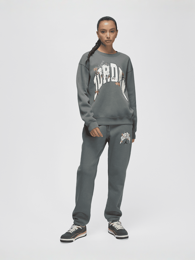 Jordan, Brooklyn Fleece Crew Graphics, grijs, Afbeelding 5 van 5