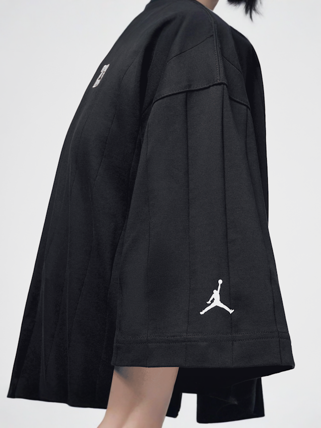 Jordan, Brooklyn Longsleeve Loose Top, black, Image 5 of 6
