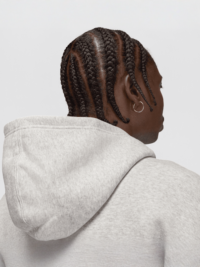 Jordan, Brooklyn Fleece Oversized Hoodie, grijs, Afbeelding 6 van 7