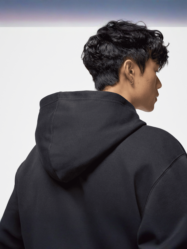 Jordan, Jumpman Fleece Hoodie, black, Image 5 of 6