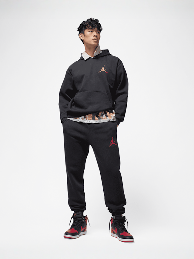 Jordan, Jumpman Fleece Hoodie, black, Image 6 of 6