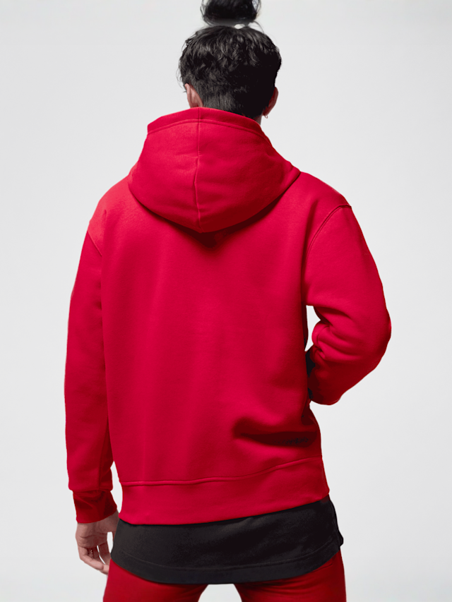 Jordan, Jumpman Fleece Hoodie, red, Image 2 of 5