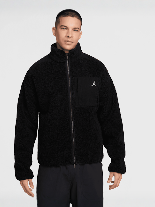 Jordan, Flight Mountainside Sherpa Jacket, black, Image 1 of 3