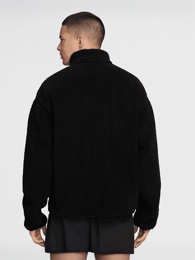 Jordan, Flight Mountainside Sherpa Jacket, black, Image 2 of 3