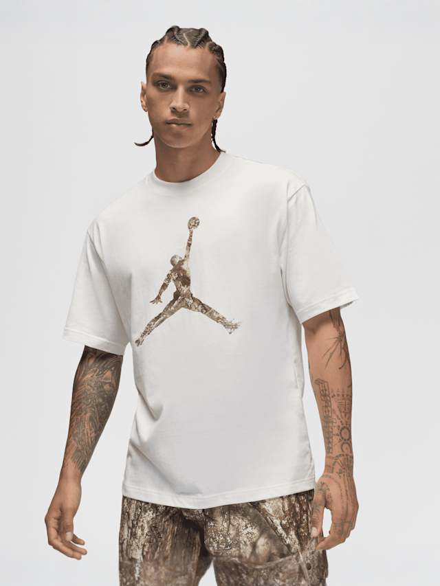 Jordan, Brooklyn Realtree Jumpman T-Shirt, white, Image 1 of 4