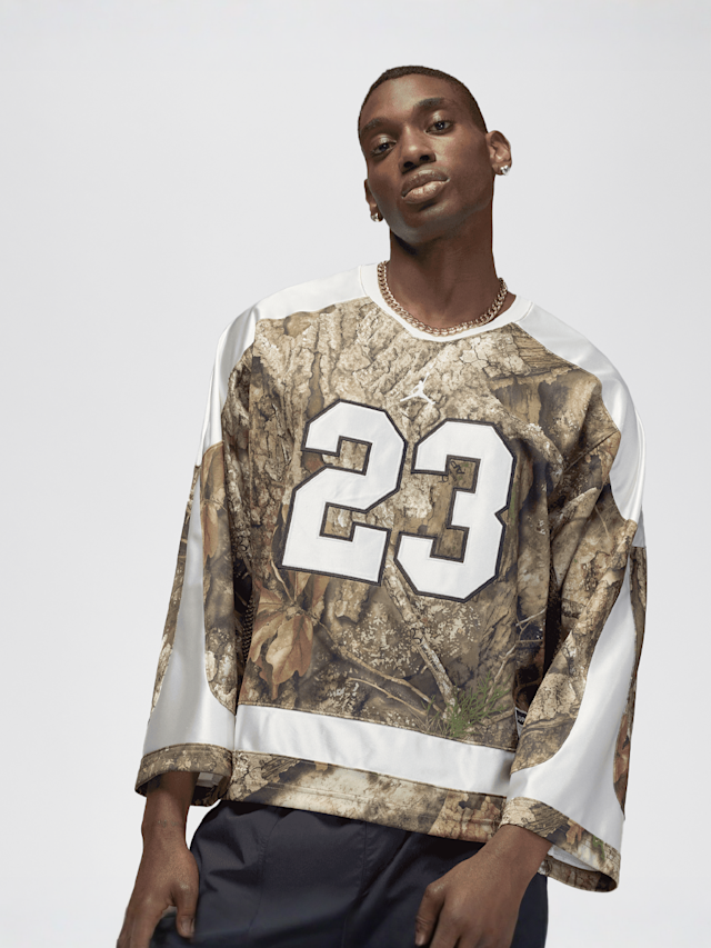 Jordan, Brooklyn Realtree Hockey Jersey, multi-colour, Image 1 of 6