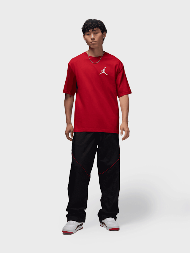 Jordan, M J JUMPMAN SS LBR TEE gym red/white, red, Image 5 of 5