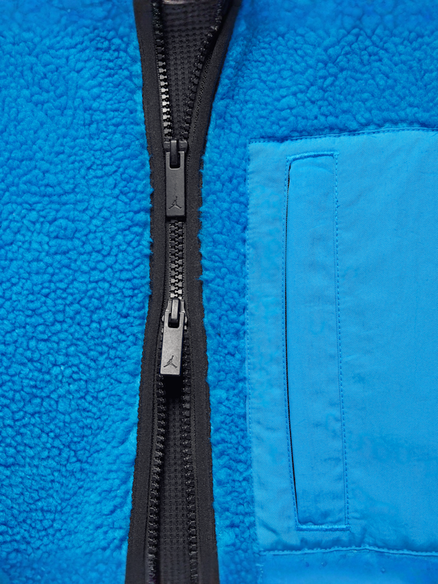 Jordan, Flight Mountainside Sherpa Jacket, blue, Image 4 of 6