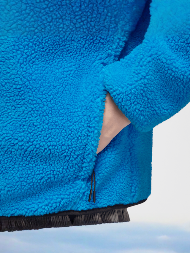 Jordan, Flight Mountainside Sherpa Jacket, blue, Image 5 of 6