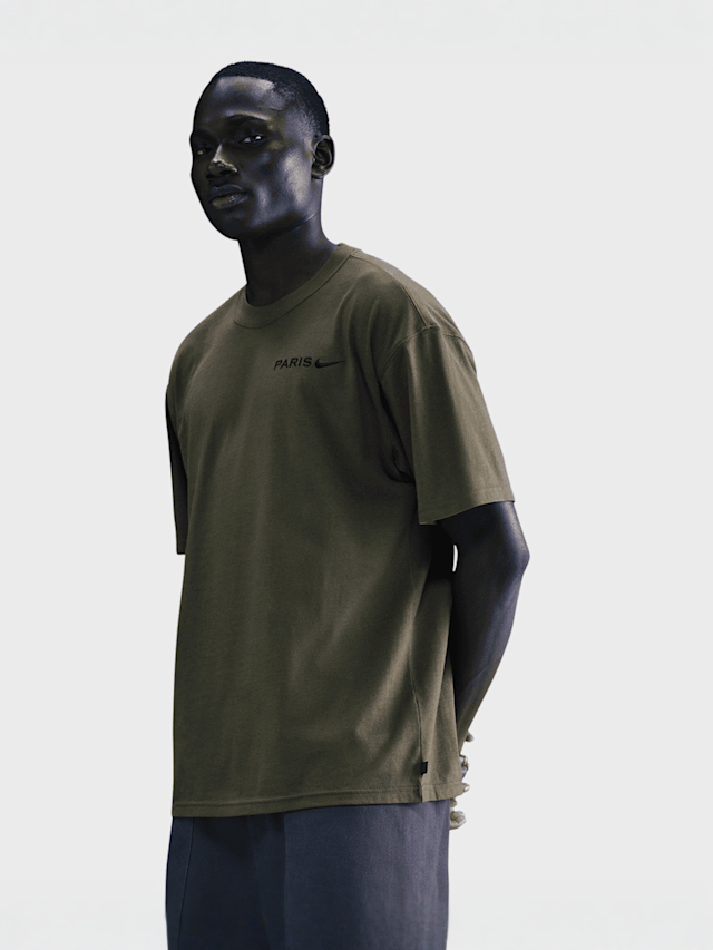 Nike, Paris Saint-Germain Soccer T-Shirt, groen, Afbeelding 1 van 6